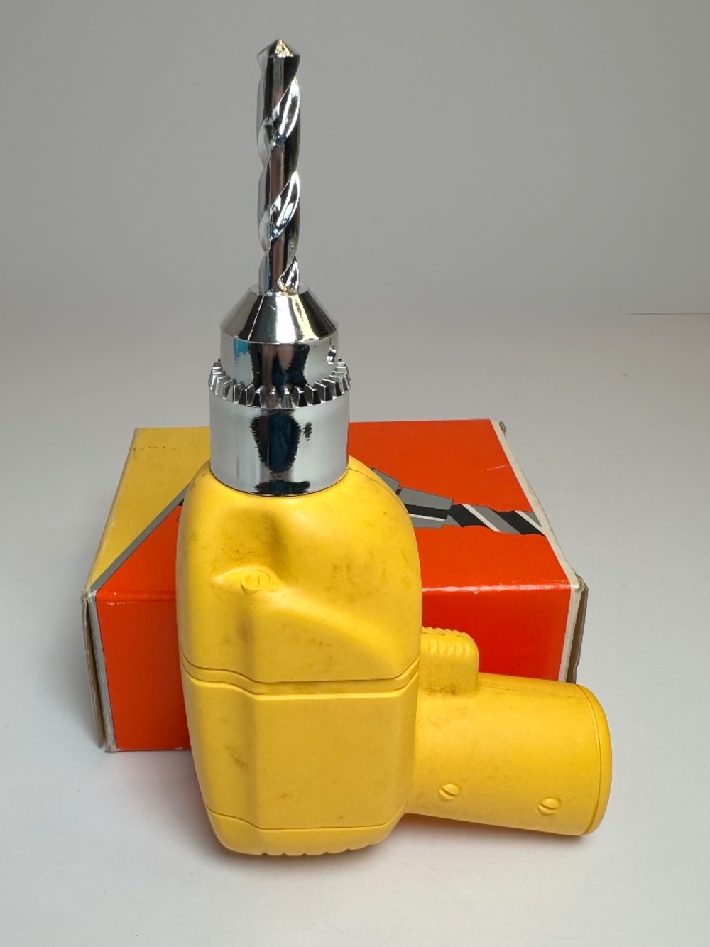 Vintage Avon Power Drill Aftershave Bottle Wild Country 140ml w/ Box Novelty